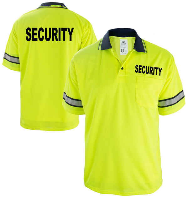 First Class High Visibility Polo Shirt with ID