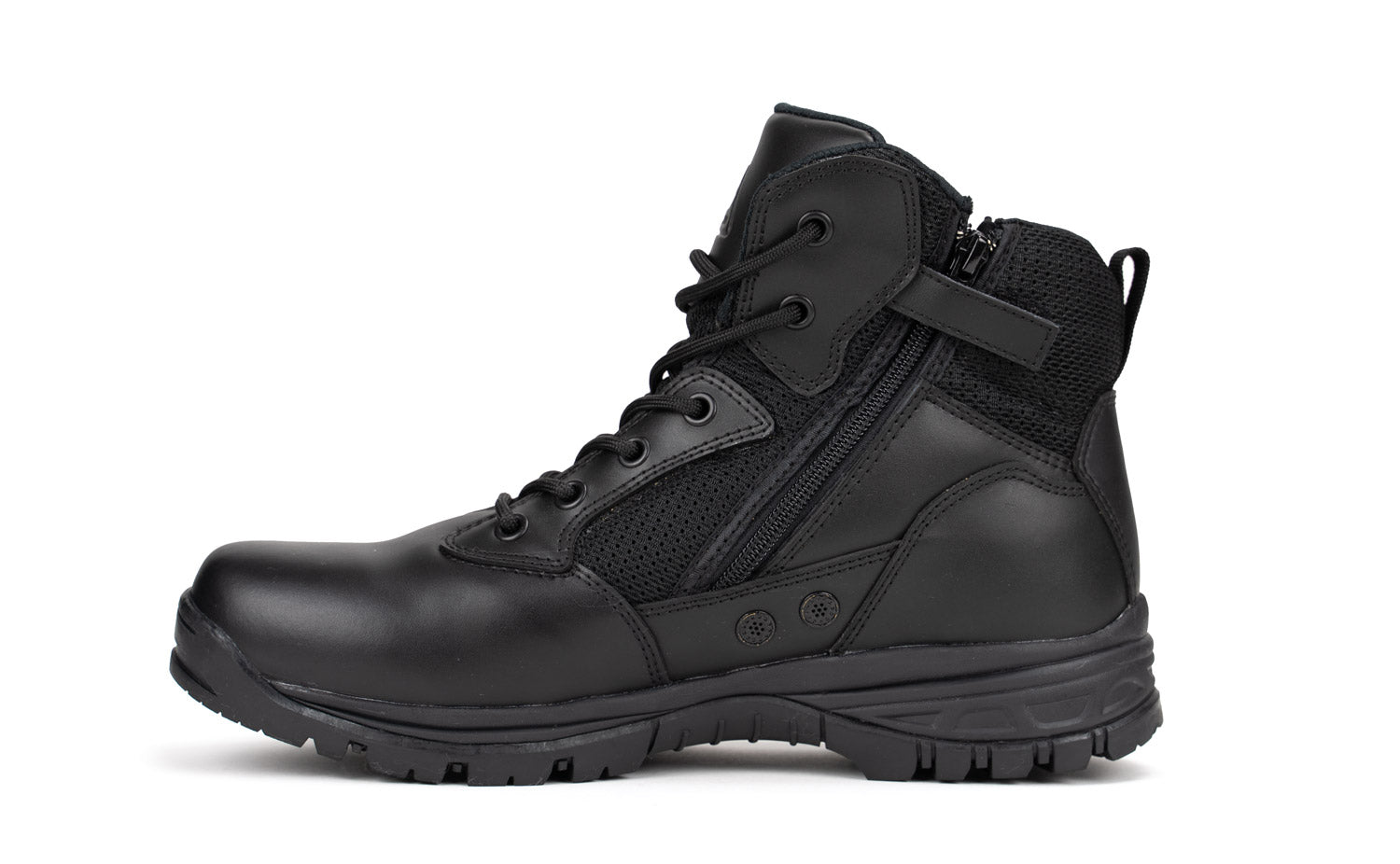 Ryno Gear 6" Coolmax Tactical Combat Side Zip Boots Security Uniform