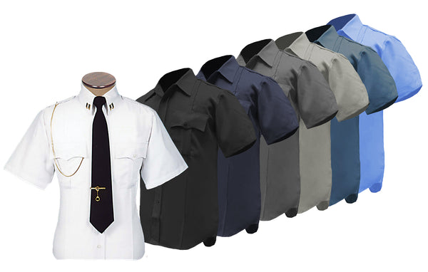 Polycotton Short Sleeve Uniform Shirt