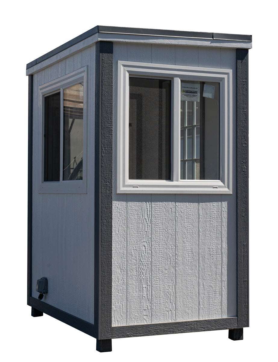Container Security Booth Fully Equipped Portable Security Booth – Security Uniform