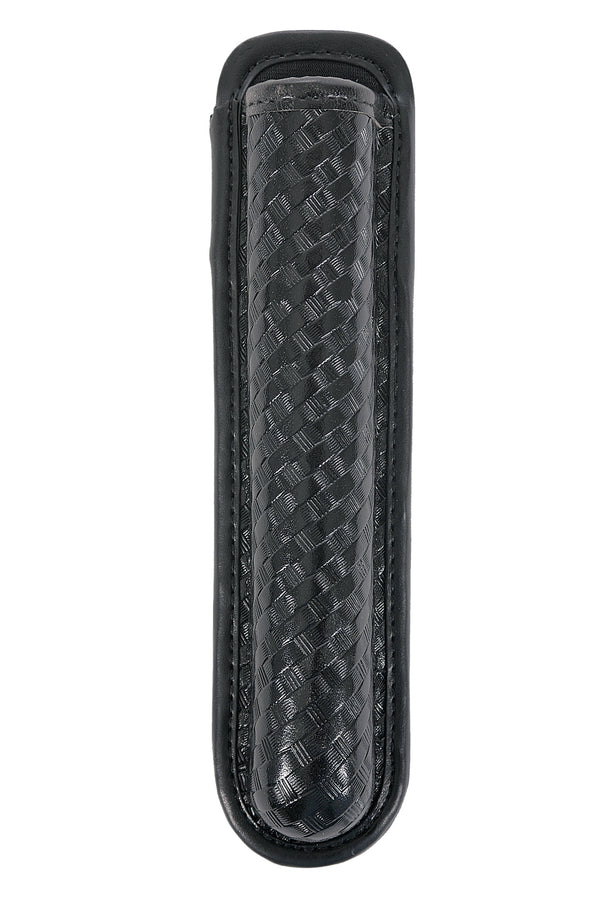 Basket Weave Synthetic Leather Expandable Baton Holder