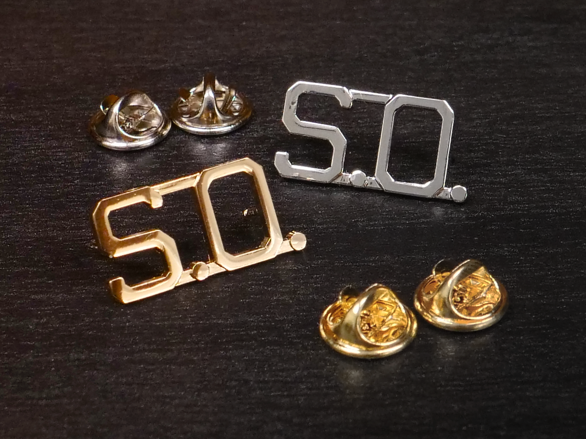 First Class S.O. Pin Pair (Security Officer Pin) – Security Uniform