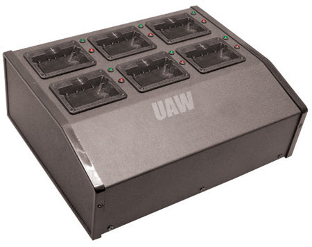 6 Radio Rapid Li-ion Battery Charging Station for UA400-UA401-UA550-UA551